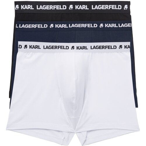 Karl Lagerfeld Boksarice marine / črna / bela / off-bela Cene