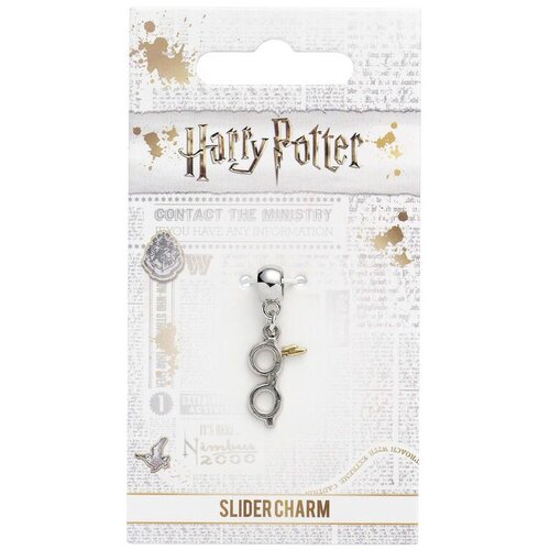 HARRY POTTER Bolt with glasses charm Slike