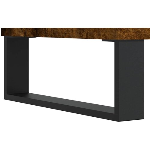  Komoda boja dimljenog hrasta 69,5x34x90 cm konstruirano drvo Slike