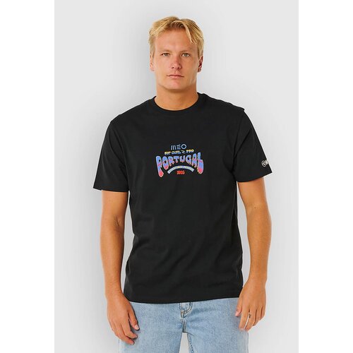 Rip Curl Meo Peniche Pro 2026 Logo T-Shirt black Slike