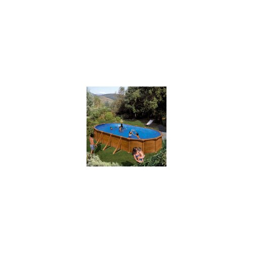 Pontaqua WOOD STAR porodični bazen 7,3x3,75x1,32 m FFA 773 Slike