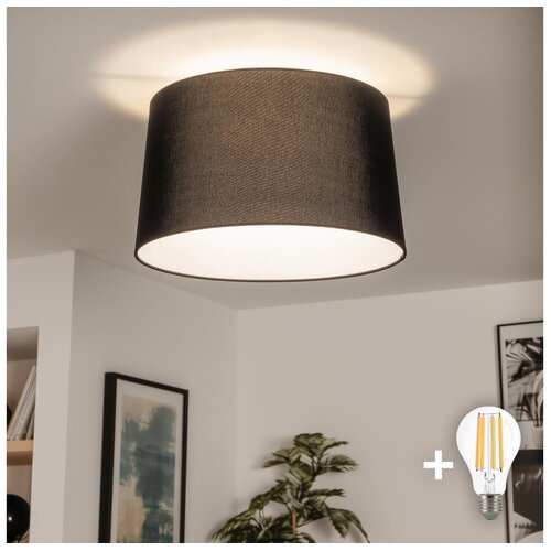  Brilagi - LED plafonski luster CERIA 1xE27/40W/230V fi 45 cm crna Cene