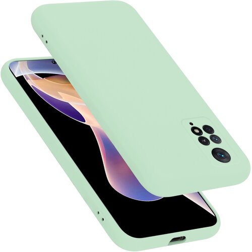  Ohišje, združljiv s Xiaomi v tekoči svetlo zeleni barvi - zaščitni pokrov iz fleksibilnega silikona TPU, (20603147) Cene