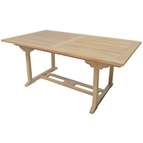 Garden Pleasure Vrtni blagovaonski stol od tikovine 100x180 cm Solo - Cijene