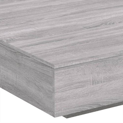 Stolić za kavu boja hrasta 100x100x31 cm konstruirano drvo Slike