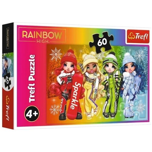 Trefl Puzzle 60 rainbow high Slike