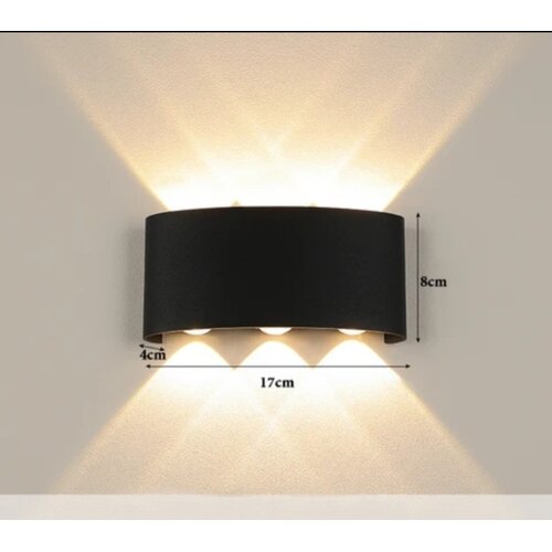 RHM Led zidna lampa 6W aluminijum Cene