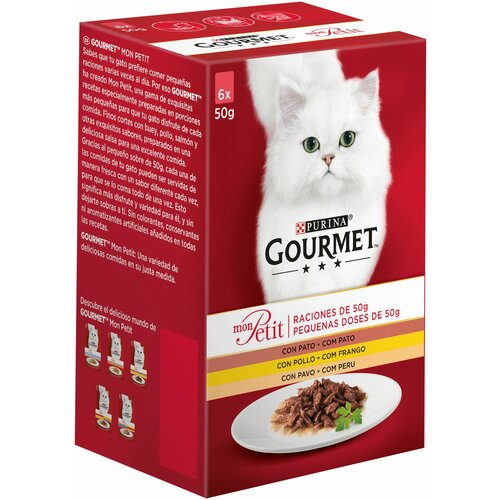 Purina Gourmet cat mon petit piletina 6x50g hrana za mačke Slike