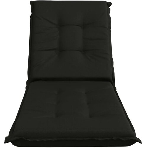  Jastučić za ležaljku GEMERT 100% poliester Crna 190 x 60 x 9 cm - Crna 190 x 60 x 9 cm Melange Slike