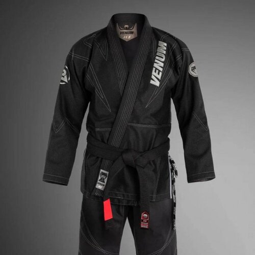 Venum x Polaris BJJ Kimono Crno/Sivi A1.5 Cene