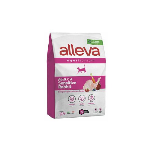 Diusapet alleva hrana za mačke equilibrium sensitive adult - zečetina 1.5kg Cene