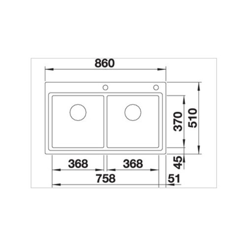 Blanco sudoper DIVON II 8-IF InFino INOX 18/10, s dalj. upr. Cijene