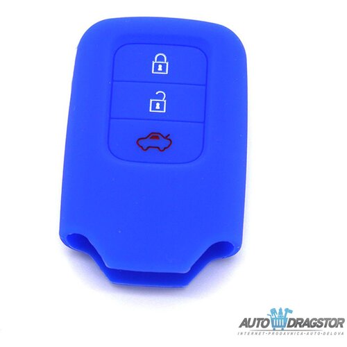 888 Car Accessories silikonska navlaka za ključeve crna honda APT1014.01.B Cene