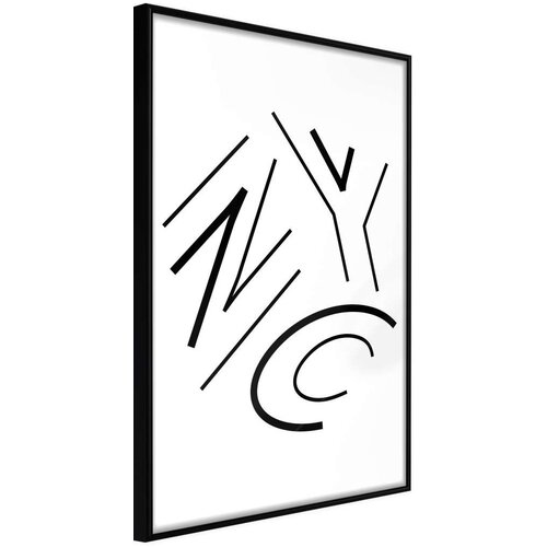  Poster - Three Letters 20x30 Slike
