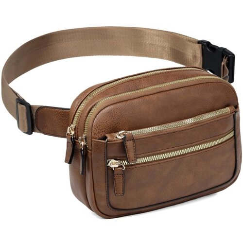 INF Torba za čez ramo z nastavljivim trakom DarkBrown, (21644316) Slike