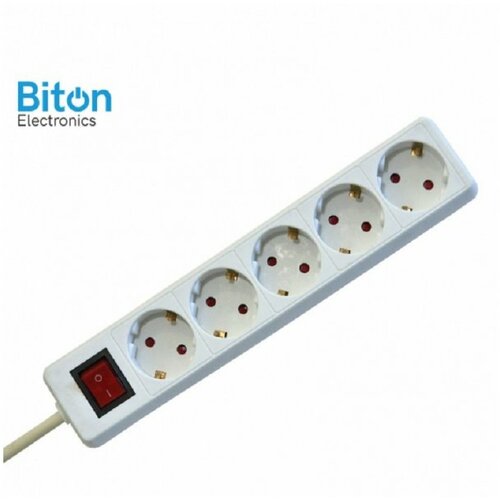 Biton Electronics prenosna priključnica 5 / 5 met prekidač pp/j 3X1.5mm (ET10124) Slike