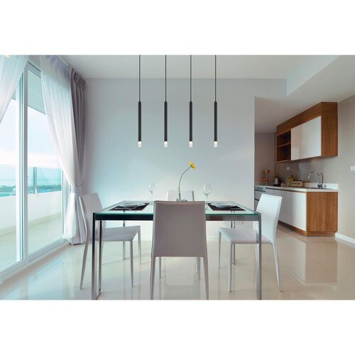 Globo 15629-4 - Luster na sajli BLAKE 4xG9/4W/230V crna Slike