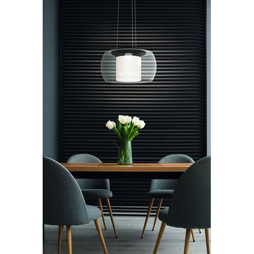 Eglo Briaglia-c visilica/1, led, 24,8w,3150lm, rgb, crno/bijela Slike