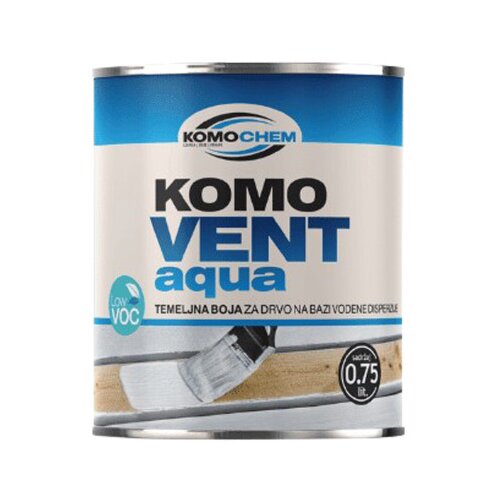 KOMOCHEM Boja temeljna za drvo Komovent Aqua 0,75l bijela Cijene