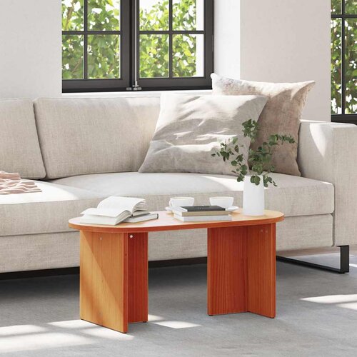  Kava Stol Vosak smeđa 80 x 39,5 x 35 cm Čvrsto borovo drvo Cijene