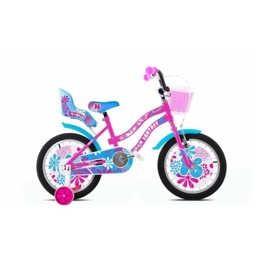 Adria fantasy bicikl za devojčice, 10"/16", roze-plavi Cene