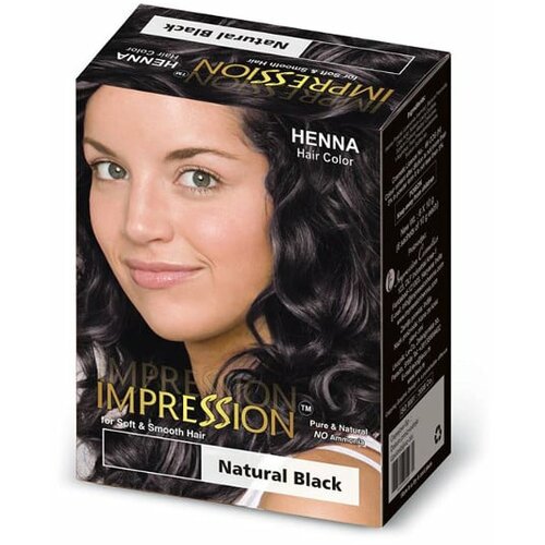 Impression kana za kosu natural black Slike