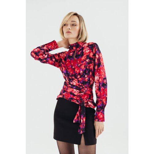 Legendww ženska   šarena bluza na vezivanje 4431-9975-30 Cene