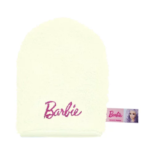 Glov Barbie Collection Makeup Removing & Cleansing Mitt - Ivory
