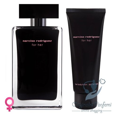 Narciso Rodriguez for her eau de toilette set 2 Cene