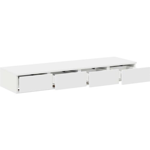  Ladice za krevet Bijela 120x36 5x16 5 cm Izrađeno od iverice Slike