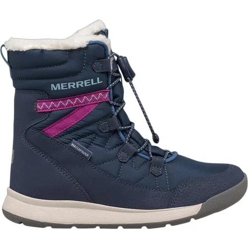 Merrell škornji - Gore Tex in druge membrane SNOW CRUSH 3.0 WP MK166125 D modra t 29