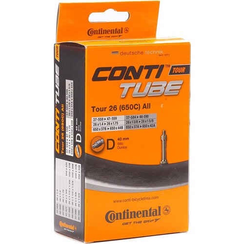  Zračnica Continental 26X1.40-1.75 (37-559/47-597) 650C, Dv40, S Tour 26 All, Slike