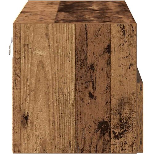  zidni ormar Zidne 2 pcs Staro drvo 100 x 30 x 30 cm Slike