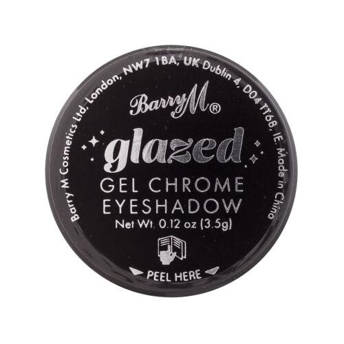 Barry M Glazed Gel Chrome Eyeshadow sjenilo za oči 3.5 g Nijansa so enticing Cijene