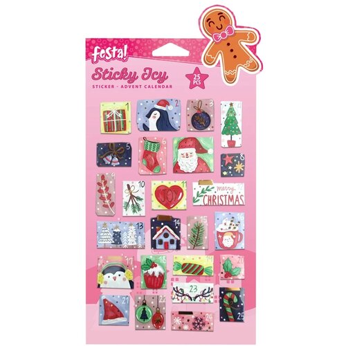Takk Sticky Icy, stikeri, advent kalendar, 25K Cene