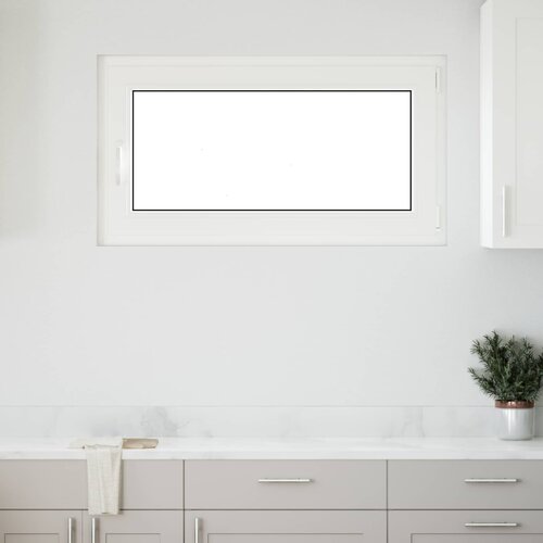  Prozor za podrum RISOR 110 x 70 cm PVC i staklo Bijela Cijene