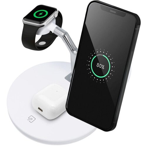  wireless punjač qi 3in1 25W X970 magsafe crni Cene