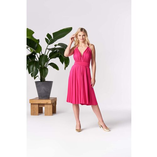 By Your Side Woman's Midi Dress Infinity Summer Cene