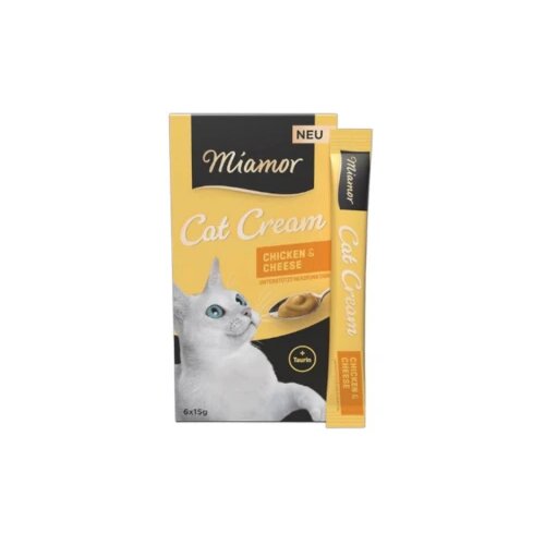 FINNERN - MIAMOR Miamor Cream piletina i sir, pasta za macke 6x15g Slike