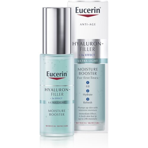 Eucerin Hyaluron-Filler + 3x Effect Ultra Light Moisture Booster hidratantni serum za lice 30 ml Cijene