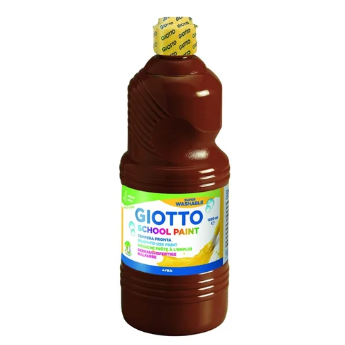  Barvice tempera 1l giotto VSE ZA ŠOLO - RJAVA