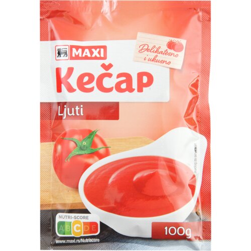 Nepoznato Kečap MAXI ljuti 100g Cene