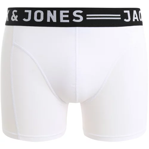 Jack & Jones Bokserice 'Sense' crna / bijela