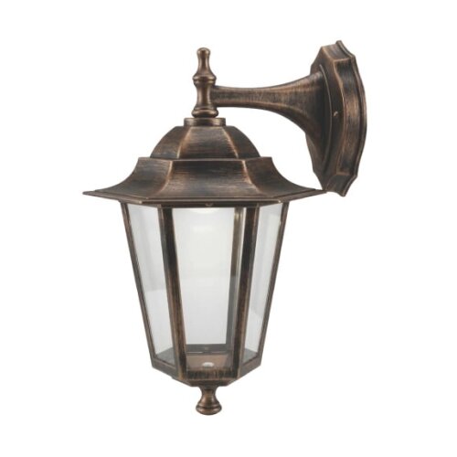 Arte ILLUMINA &scaron;estougaona zidna ba&scaron;tenska svetiljka E27, IP44, bronza 154-55127 Cene