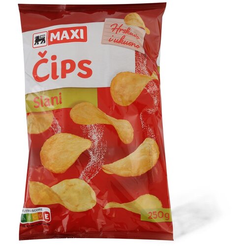 Maxi Cips slani 150g Cene