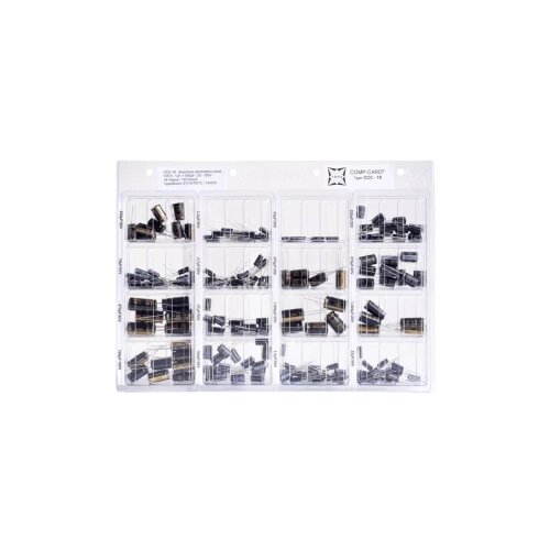 Nova CCC-19 komplet elektrolitskih kondenzatora radijalno ožičen 25 V, 35 V, 50 V, 63 V, 100 V 20 % 193 Dijelovi Cijene