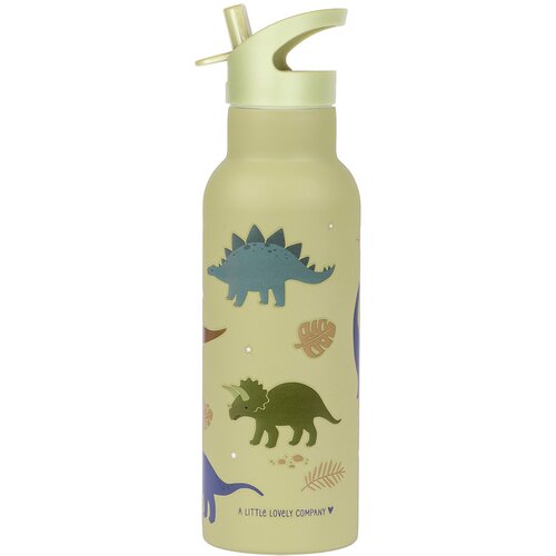 A Little Lovely Company nerjavni bidon za pijačo, 500 ml – dinozavri Cene