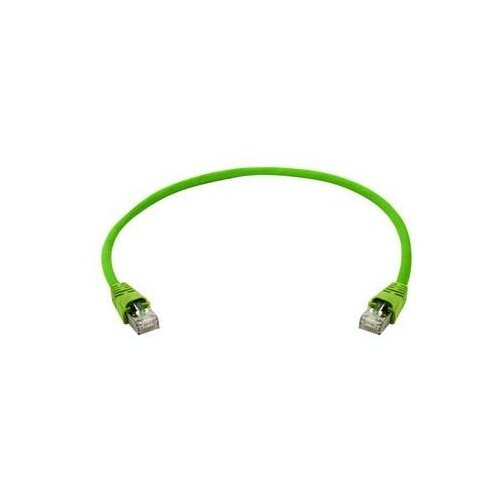 Teleg&amp;auml;rtner L00004A0084 RJ45 omrežni kabel CAT6a S/FTP 7.5 m zelena ognjevaren, z za&amp;scaron;čitnim zapornim zatičem, dvojno za&amp;scaron;čiten, dvojno oklopljen, PUR p, (20416758) Slike