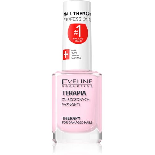 Eveline Cosmetics Nail Therapy Professional lak za jačanje slabih i oštećenih noktiju s keratinom 12 ml Cijene