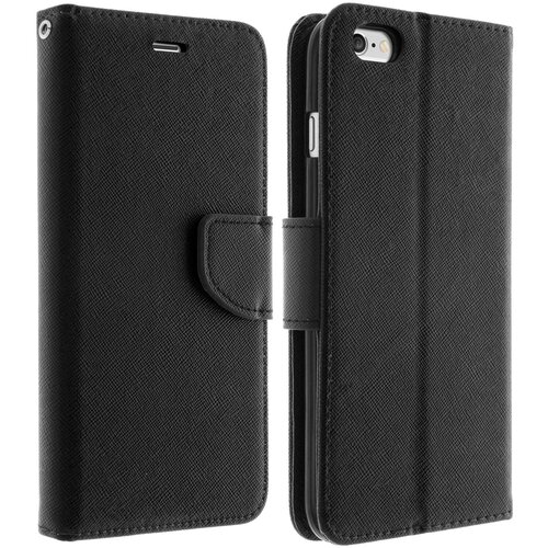 AVIZAR Ovitek za iPhone 6 Plus / 6s Plus full protection model denarnice - črn, (20526989) Cene